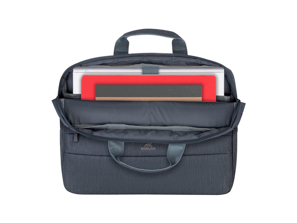 RIVACASE 7532 dark grey сумка для ноутбука 15.6 / 6 — изображение 6