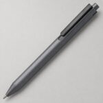 Пластиковая шариковая ручка Эрика из RABS, серый/черный