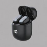 Беспроводные наушники с микрофоном Air Buds Pro, TWS, BT 5.3, LED, 300 мАч, черный, Deppa