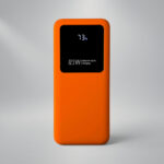 Внешний аккумулятор Kris soft touch, 10000mAh (Оранжевый)
