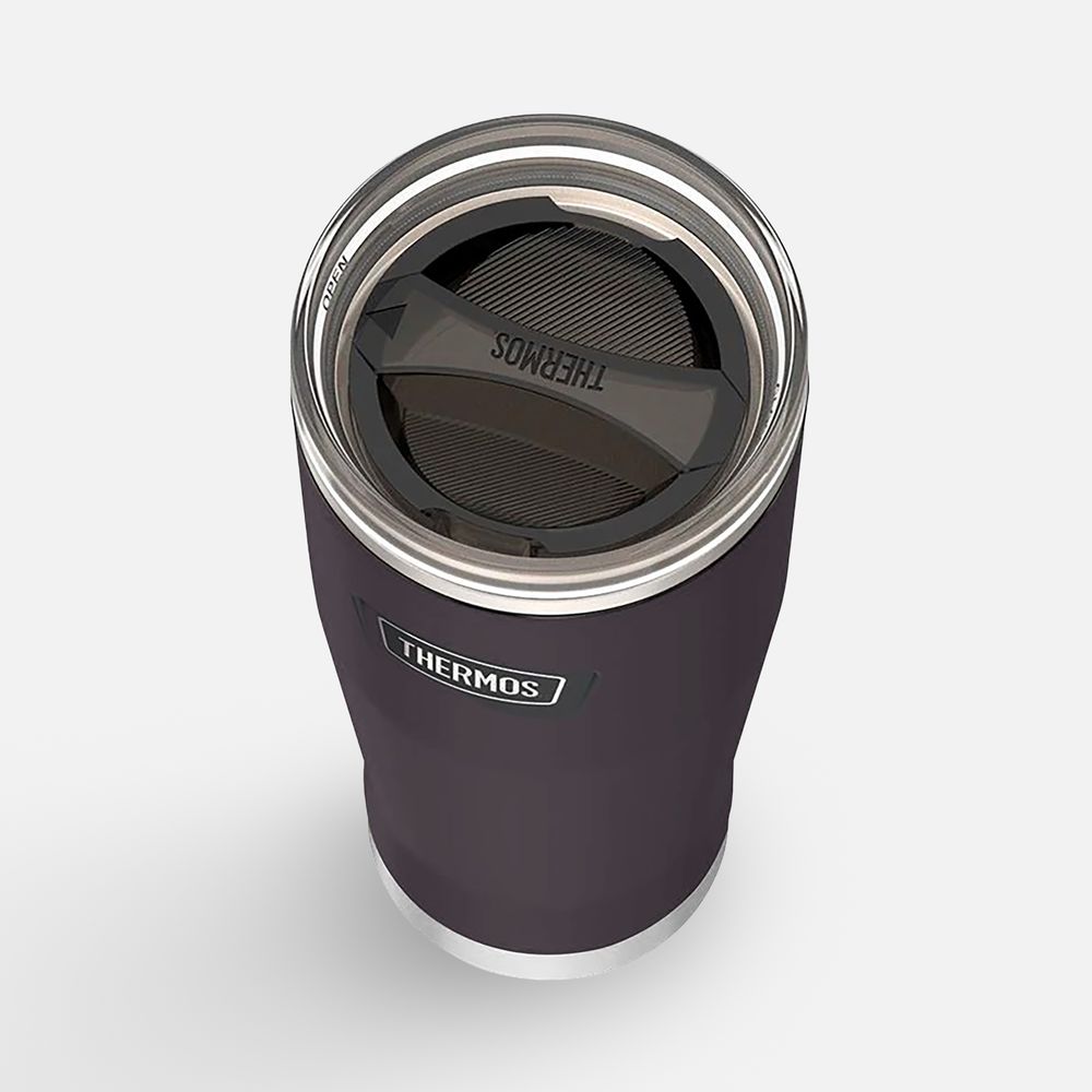 Термокружка Icon 710 с поворотной крышкой, черная — изображение 4