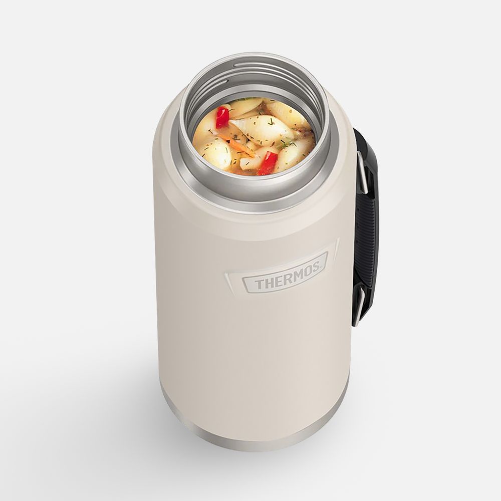 Термос Icon 1200, бежевый — изображение 6