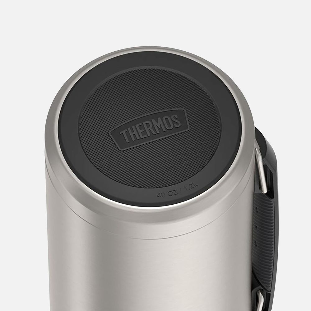 Термос Icon 1200, серебристый (стальной) — изображение 8
