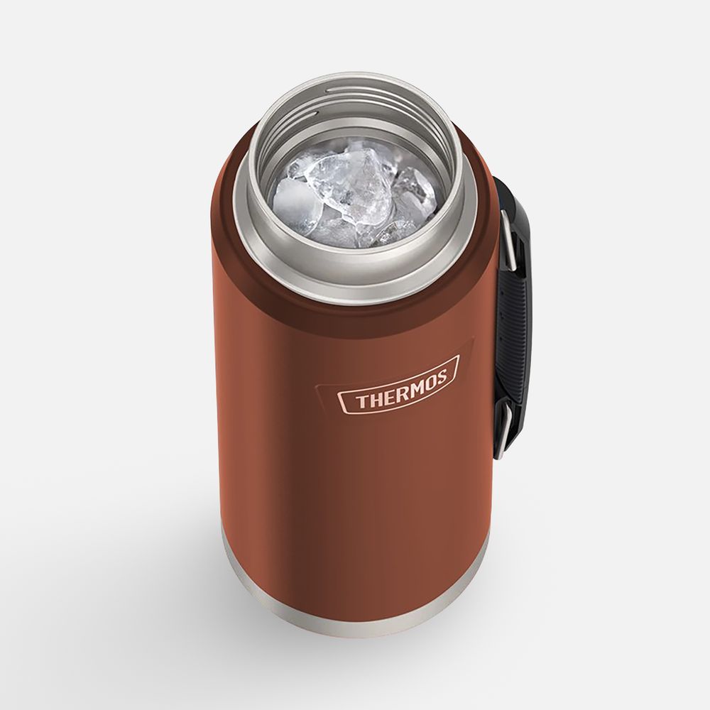 Термос Icon 1200, коричневый — изображение 8