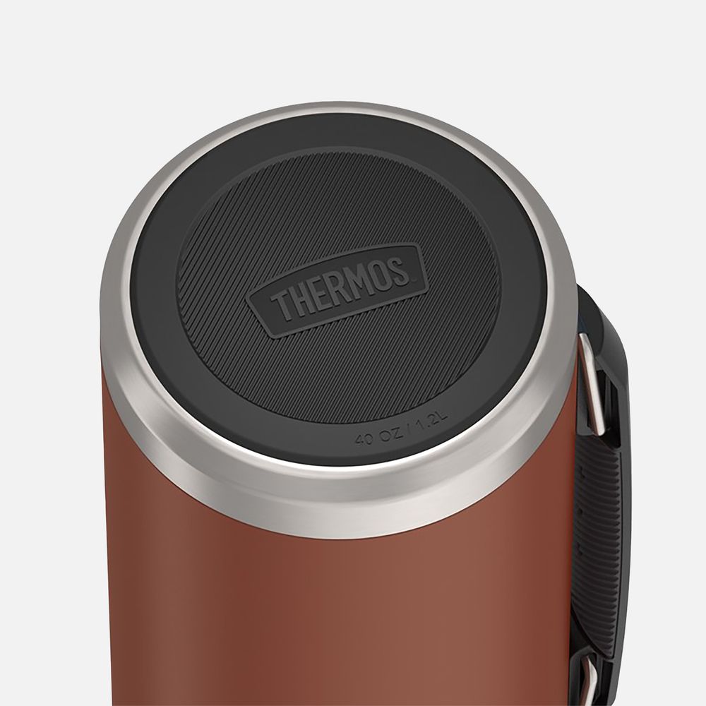 Термос Icon 1200, коричневый — изображение 9