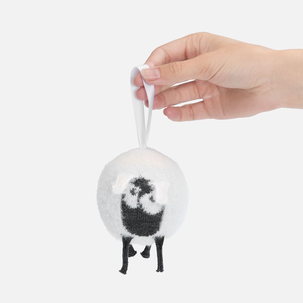Вязаный шарик Sheeply, белый — изображение 3