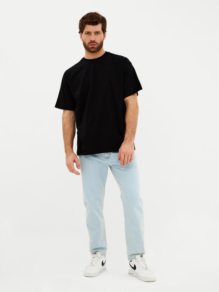 Футболка Oversize Premium, черная — изображение 5