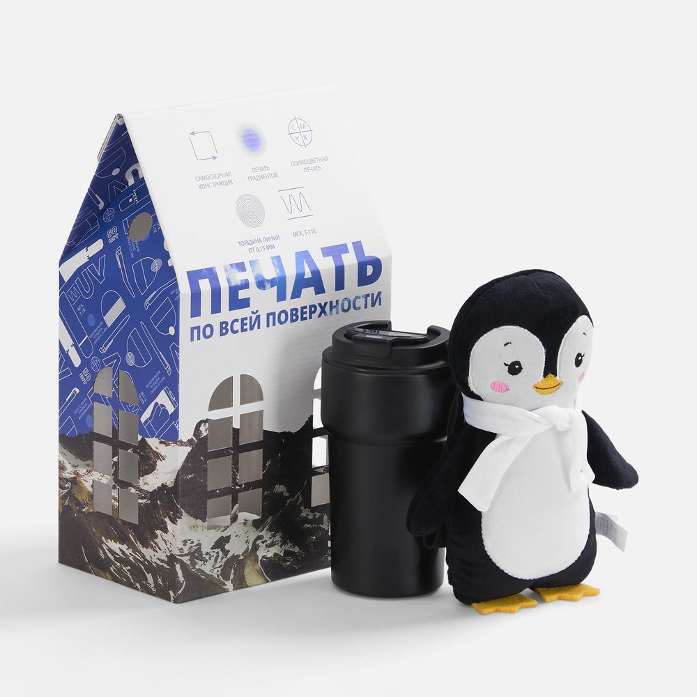 Коробка «Домик», L, с печатью на заказ — изображение 2