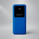 Внешний аккумулятор Kris soft touch, 10000mAh (Синий)