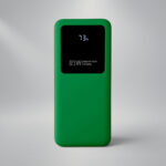Внешний аккумулятор Kris soft touch, 10000mAh (Зелёный)