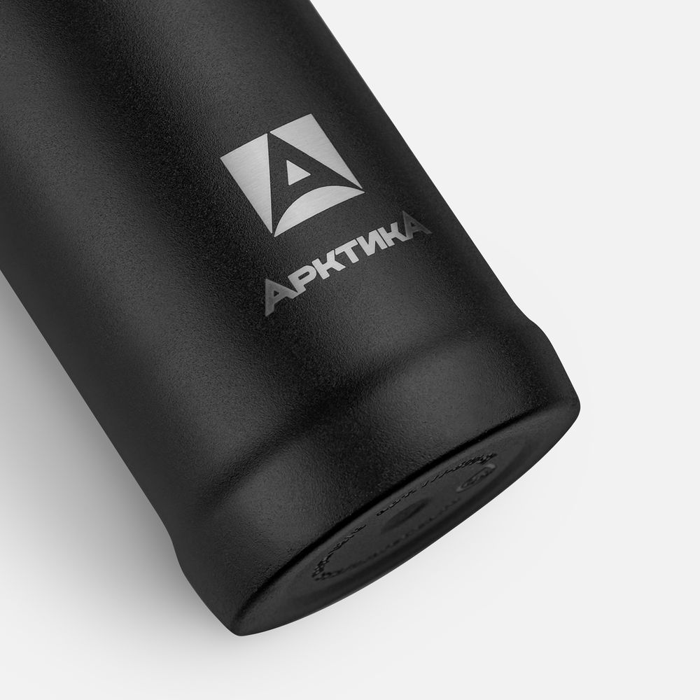 Термос «Арктика 600» с питьевой системой, черный — изображение 4