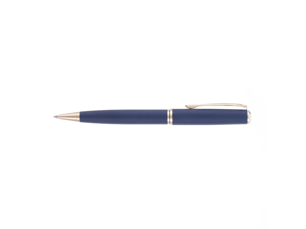 Ручка шариковая Pierre Cardin коллекция ГАММА КЛАССИКА | GAMME CLASSIC. Корпус - латунь. Цвет - синий. Упаковка Е — изображение 3